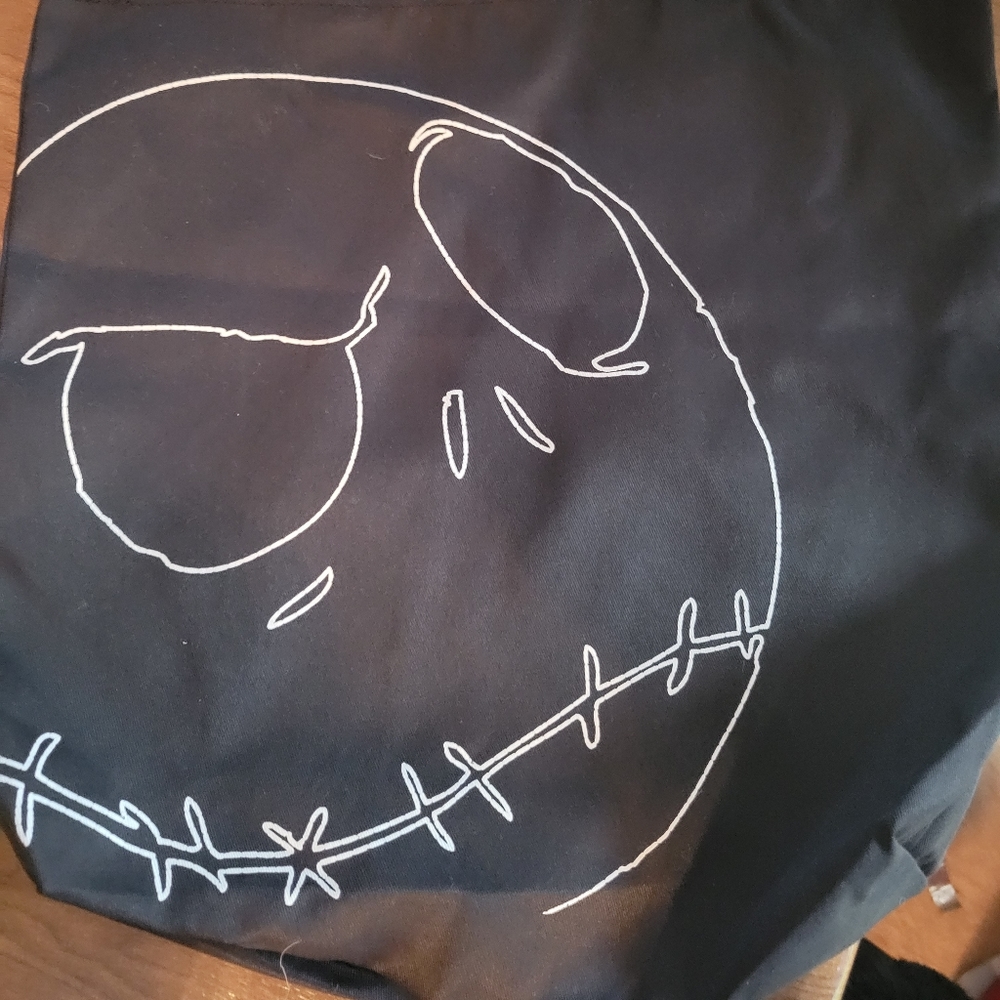 Nightmare before Christmas Jack skellington tote bag